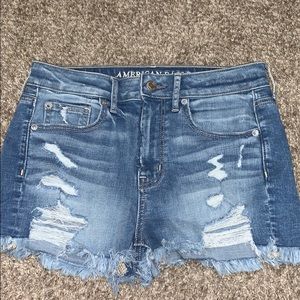 American eagle high rise shorts